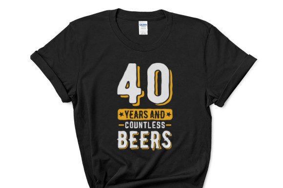 40th Birthday 40 Years Countless Beers Review