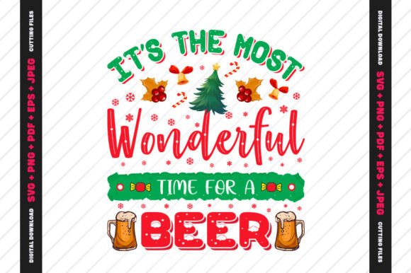Christmas Beer: Most Wonderful Time Embroidery Review