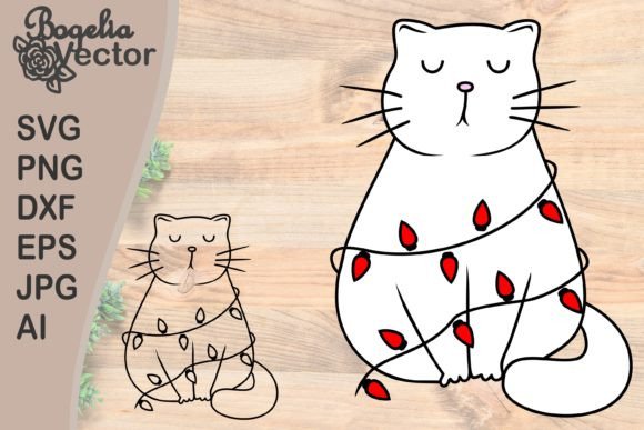 Christmas Cat and Lights: A Designer's Review