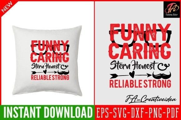 Funny Caring Stern Honest Svg Design Review