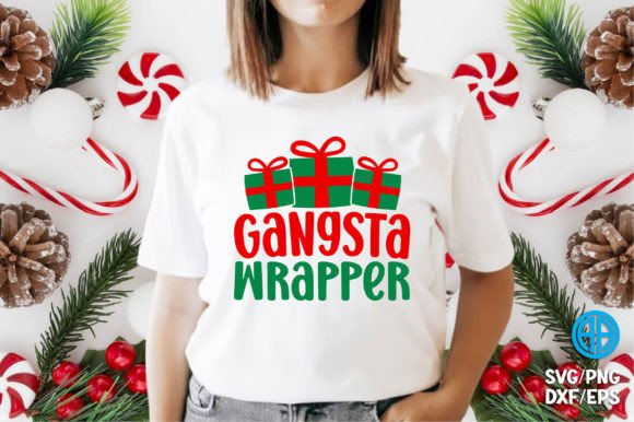 Funny Christmas Gangsta Wrapper SVG Review