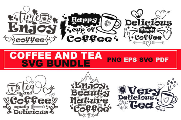 Funny Coffee and Tea SVG Bundle Review