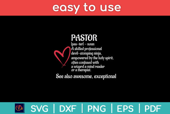 Funny Pastor Definition Religious Svg Review