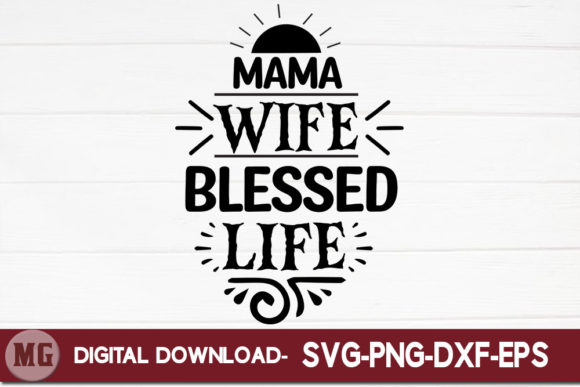 Mama Wife Blessed Life Embroidery Review