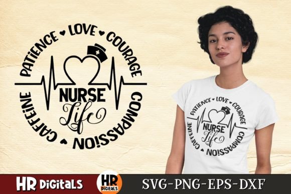 Nurse Life, Nurse Heartbeat, Nursing SVG Review