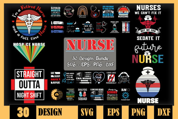 Nurse Part 2 Bundle SVG 30 Designs Review