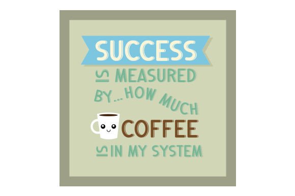 Success is Measured by Coffee: Embroidery Review