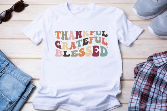 Thankful Grateful Blessed T-Shirt Design Review